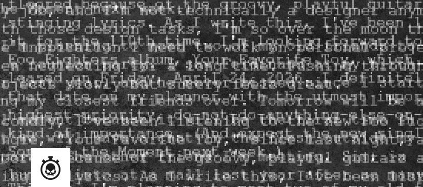 30-Minute Warning XLIII